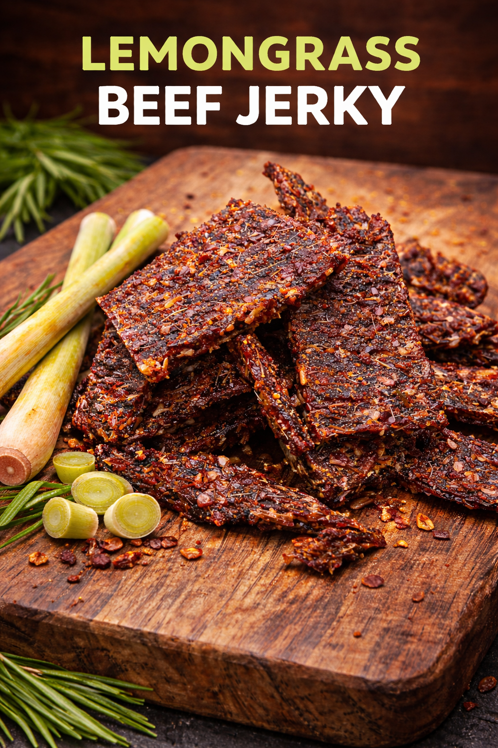 Lemongrass Beef Jerky